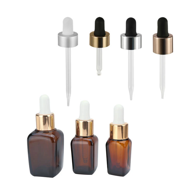 bottle with dropper cap