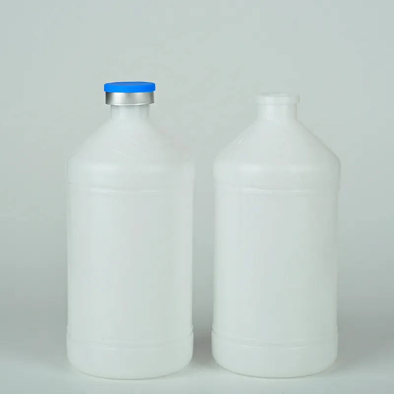 White Plastic Veterinary Medicine Vaccine Vial Animal Laboratory Liquid Hanging Bottl