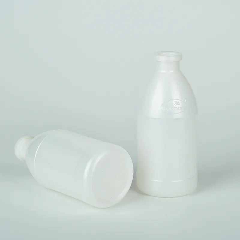 White 250ml Plastic Clear Vaccine Vial Laboratory Veterinary Medicine Liquid Vial