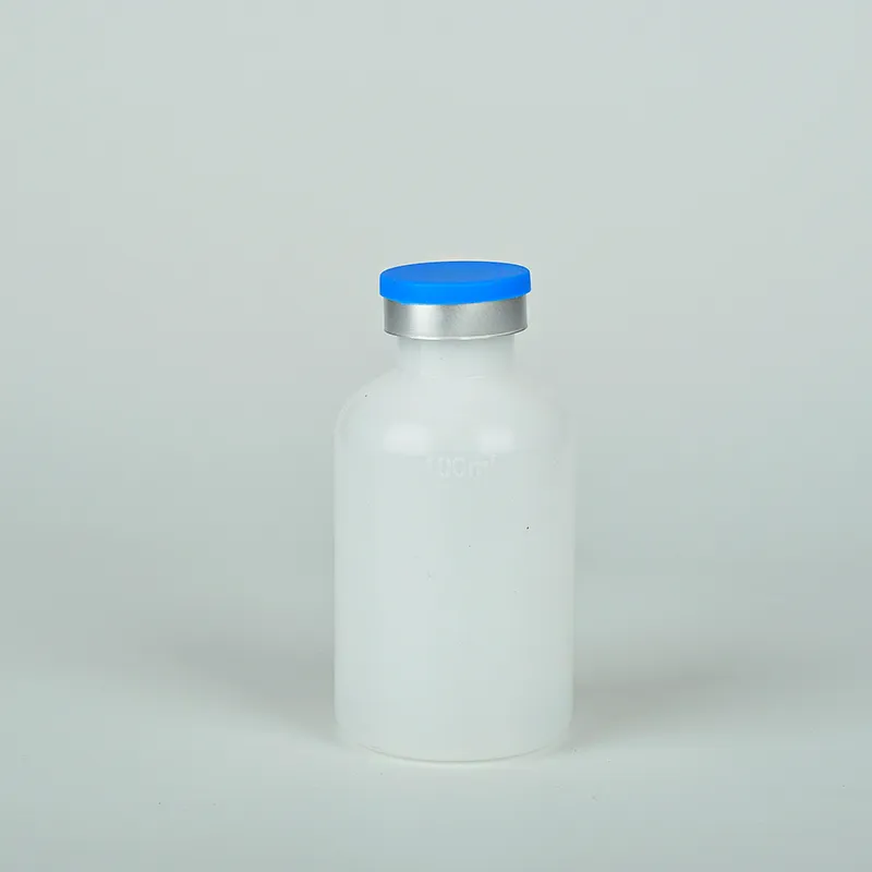 28 Mouthfuls 100ml 25ml White Plastic Vaccine Vial Laboratory Veterinary Medicine Liquid Vial