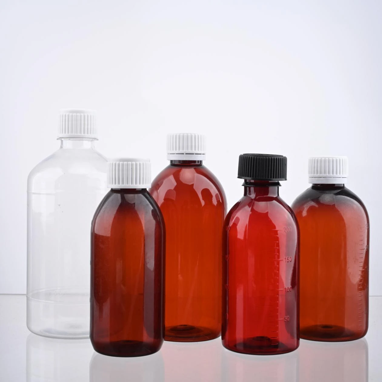 plastic vaccine bottle
